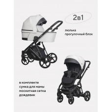 Коляска 2 в 1 Riko Basic Yoga Ecco 11 White