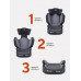 Автокресло Rant Master isofix SPS 2/3 (15-36 кг) grey